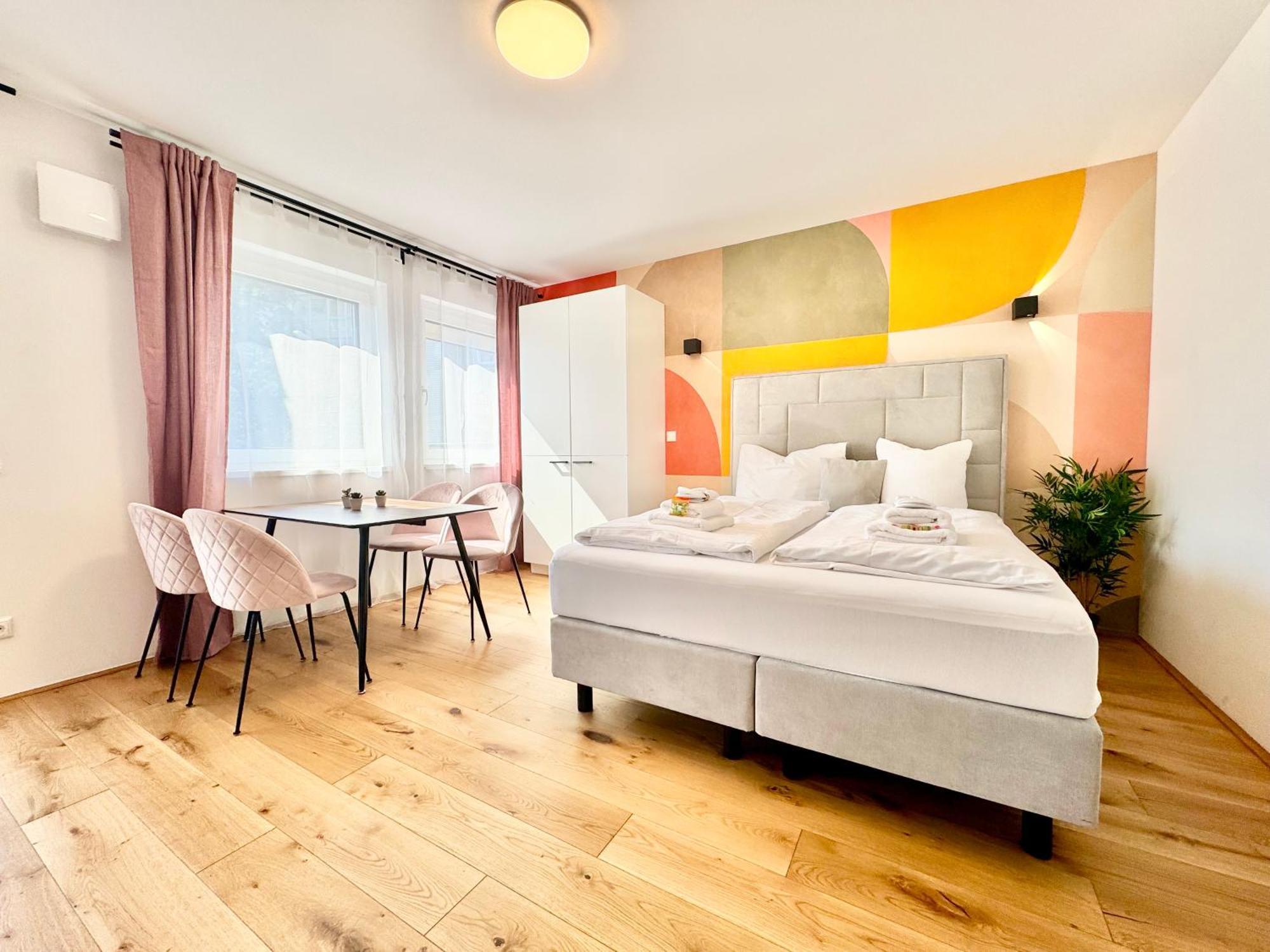 Stylische Wohnung Mit Balkon Vienna Esterno foto